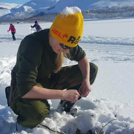 Деревянный коттедж Lapphaugen Turiststasjon
