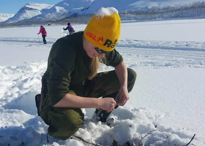 بيت خشبي Lapphaugen Turiststasjon